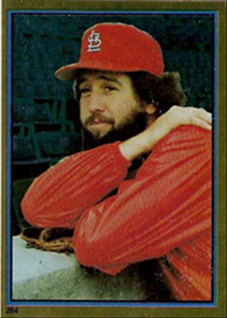 1983 Topps Baseball Stickers     284     Bruce Sutter FOIL